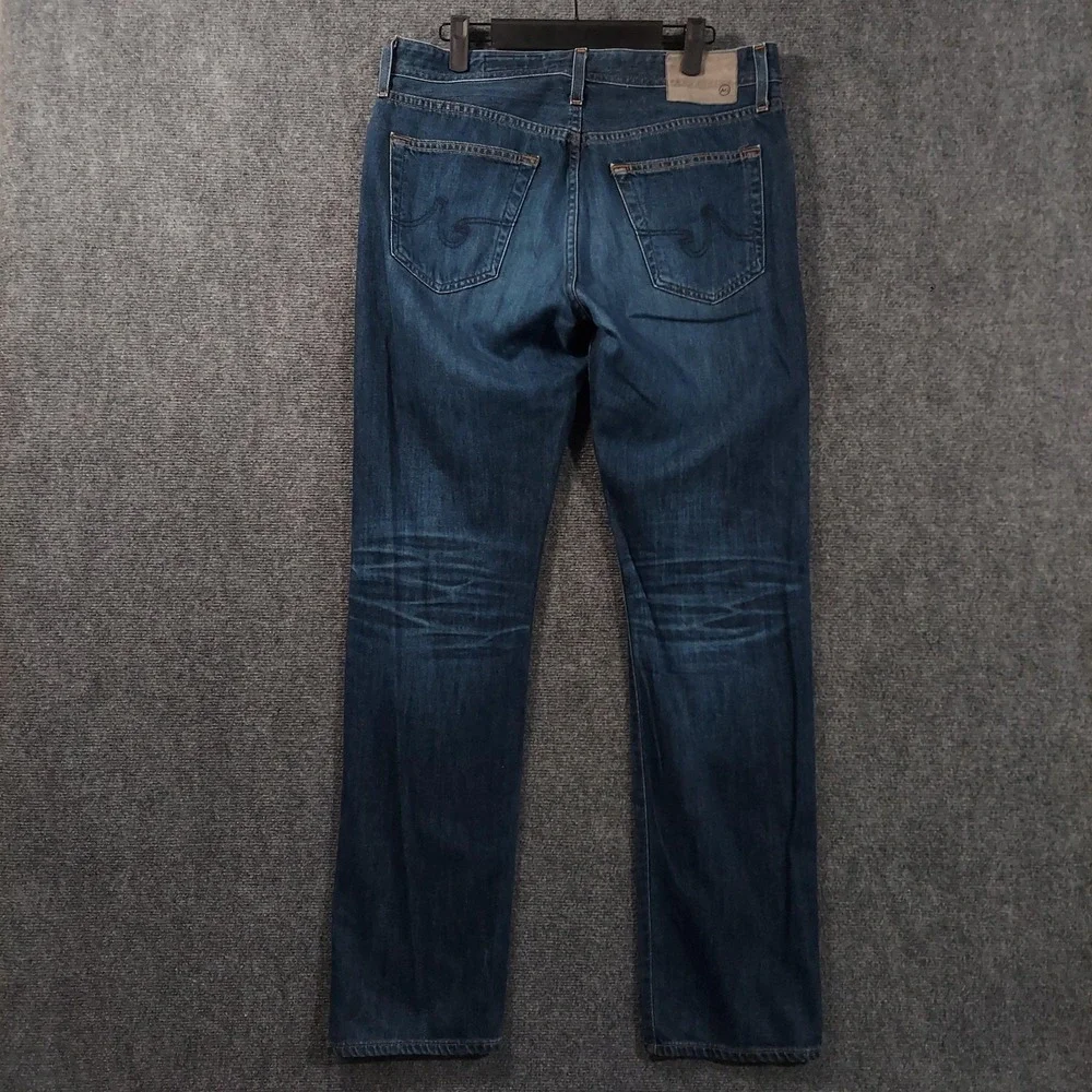 AG Adriano Goldschmied The Graduate Jeans Mens 32x34 Blue Slim Straight Pants